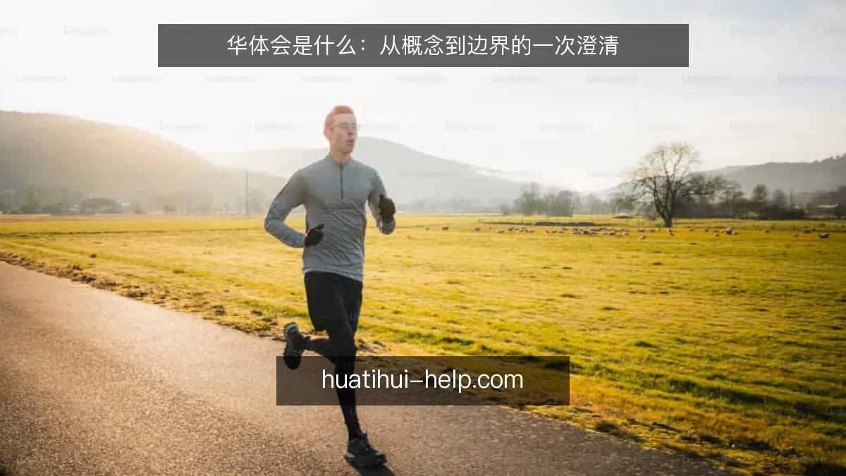 华体会是什么:从概念到边界的一次澄清